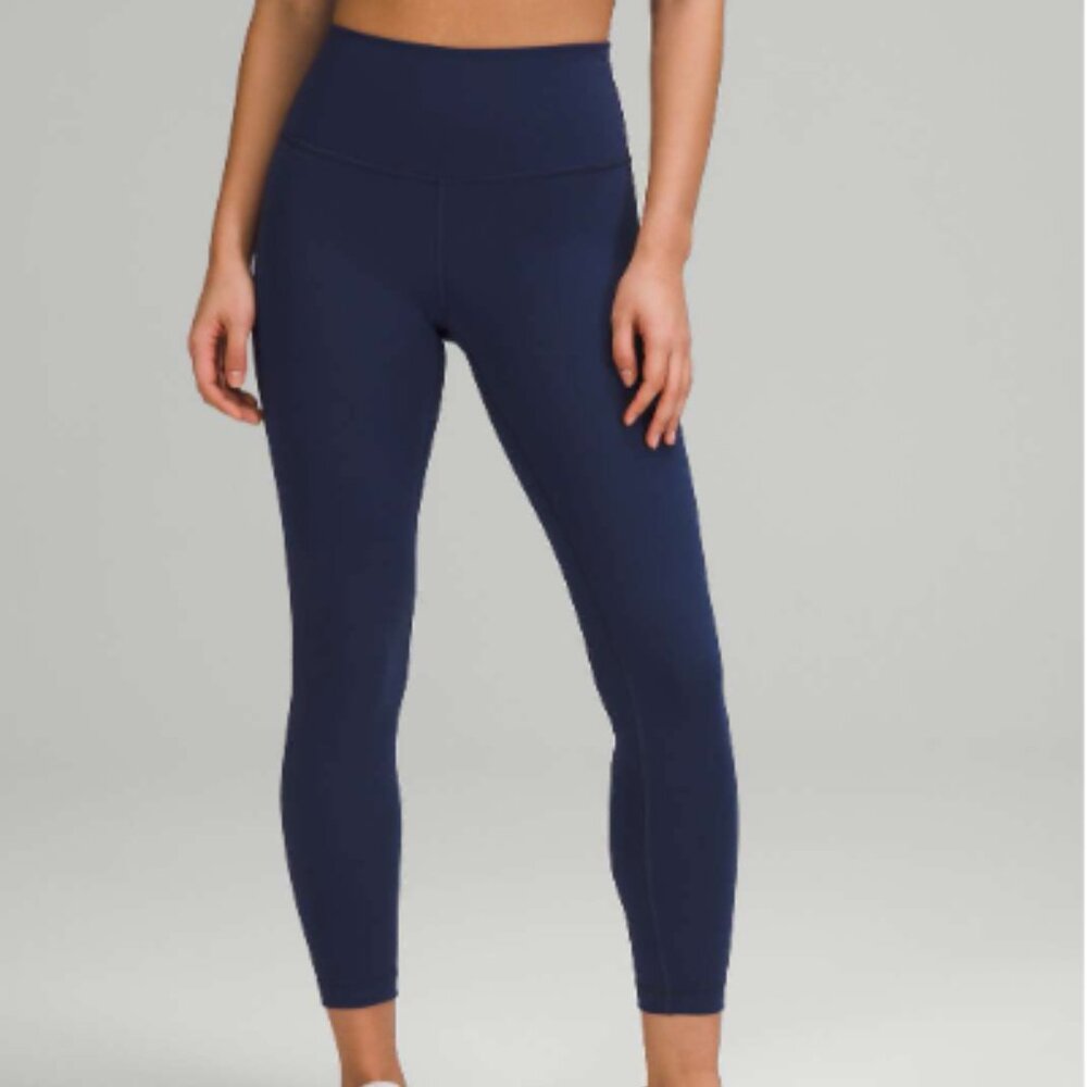 Lululemon Wunder Train High-Rise 25" Leggings - NWOT - Night Sea (Size 6)